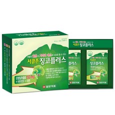 일양약품 서클존 징코플러스, 120정, 1개 30g, 2개
