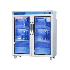 청크린 학교 급식실 양문형 자외선 식판소독기 식기 열풍건조 SM-LED520 LED 살균기