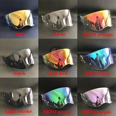 바이크안경 방풍 MTB 고글 오토바이 헬멧 바이저 도금 케이스 SHOEI HORNET ADV 랠리 나이트 비전, 12.Rainbow Green