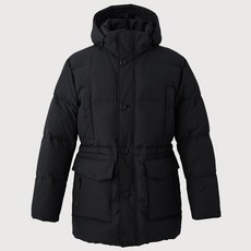 [24FW 초특가 60%] 트레몰로 (주)세정 남성 겨울 오리털 덕 다운 네이비 후드 탈부착 긴기장 사파리 카라코람 패딩 점퍼 -7881 트레몰로7881