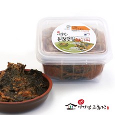 순창 명인 이기남할머니고추장 - 된장깻잎 장아찌 2kg