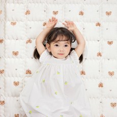 베베누보 아이스 인견 여름 아기 쿨매트, 22년형 아이스 인견 여름 아기 쿨매트, 그레이, 1개