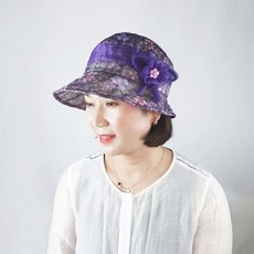 할머니여름모자