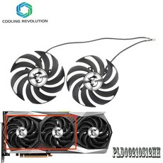 그래픽 카드 팬 PLD09210S12HH DC12V 0.40A 4 핀 MSI GeForce RTX 3070 RTX 3080 RTX 3090 SUPRIM X, 01 White connector