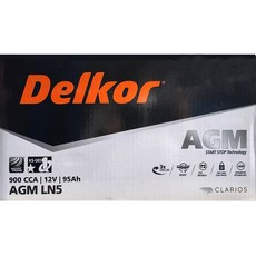 델코 AGM95 DIN (AGM90L-DIN 호환) LN5 자동차 배터리 공구대여 폐전지반납, 1개, 폐전지미반납