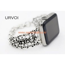 시계 urvoi 복고풍 체인 팔찌 4 3 2 1 밴드 손목 아이워치[시계줄1558]