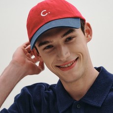 클로브 Basic Fit Ball Cap Colorblock (Red) - clove모자