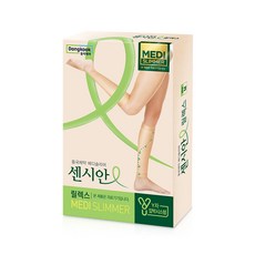 동국제약 의료기기허가 압박용밴드 센시안 메디슬리머 릴렉스 종아리형 붓기제거 혈액순환, 베이지, 1개, M-L 베이지, 1개, M-L