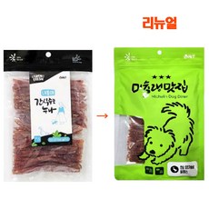 내품애 간식주는 누나 소프트 닭가슴살 슬라이스 180g, 안심 오리가슴살 슬라이스, 3개