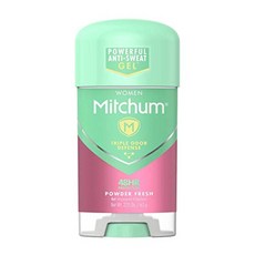 Mitchum for Women Power Gel Anti-Perspirant Deodor Mitchum for Women 파워 젤 발한 방지 탈취제 파우더 프레쉬 2.25온스(, 63g, 2개