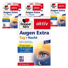 도펠헤르츠 액티브 아우겐 엑스트라 태그 + 나트 루테인 20mg 캡슐, 6개, 30정 6개, 30정