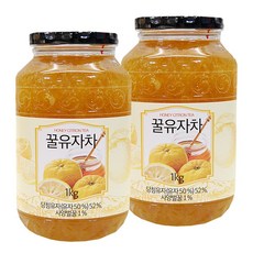 초록마을유자차