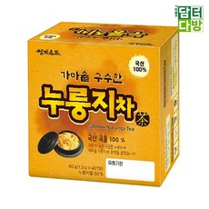 쌍계명차 가마솥구수한 누룽지차 40티백, 1.5g, 40개입, 1개
