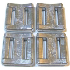 츠네야 다이빙용 웨이트 1kg 4개 세트 스쿠버 벨트 스노클링 추 1kg 구슬 4개