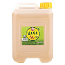 오뚜기 양조식초 15L 대용량 식자재 말통, 1개