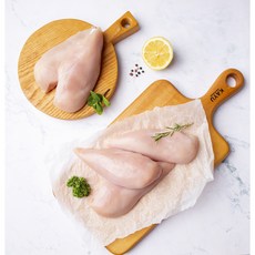 [브린] 국내산 신선냉장 닭가슴살 (껍질없음), 1개, 2kg