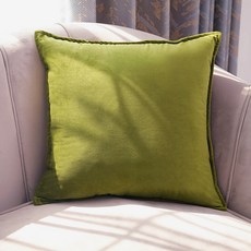 오렌지색쿠션커버