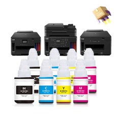 캐논 G7090 무한 잉크 호환, 8개입, 프리미엄 4색 2세트 8개입, 프리미엄 4색 2세트