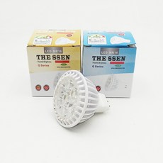 더쎈 LED MR16 7W 12V, 1개, 전구색