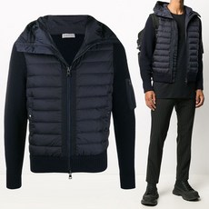 20FW 로고 믹스 니트 패딩자켓 9B508 00 A9340 777