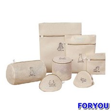 [Foryou] 세탁망 종 세트 속옷 양말 여행용 7개 매쉬 다용도 파우치 무형광, 1