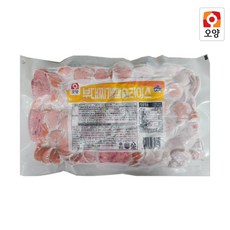 [퀴클리몰] 사조오양 부대찌개햄 슬라이스 1kg, 1개