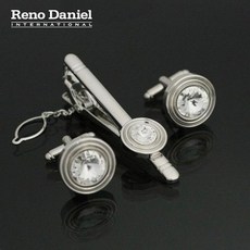 물건짱 레노 다니엘 넥타이핀 커프스버튼 세트 tieclip set 남성 넥타이소품세트