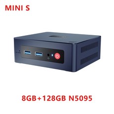 미니pc Beelink Mini S12 Pro Alder Lake N100 미니 PC Windows 11 DDR4 8GB WIFI 5 BT40 게임용 컴퓨터 s, 01 8GB 128GB N5095_02 EU