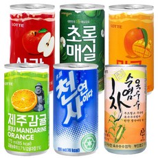 천연사이다190ml x30캔/음료수/캔음료/콜라/사이다/캔커피/초정탄산수, 과일음료, 대일-참맑은홍차175ml x30
