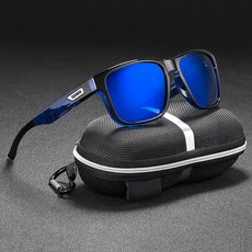 스타일호른 가빈 편광 선글라스 KD109, C6 블랙블루+블루미러