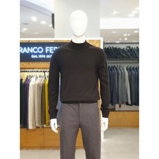 [갤러리아] 프랑코페라로프랑코페라로 남성 데일리 하프넥 블랙 스웨터 AEA240239