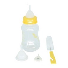 고양이 강아지 젖병 세척솔 세트 150ml 애견 급체방지 반려견 반려묘 여분꼭지, 기본