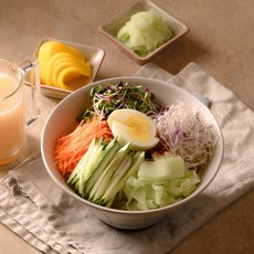 미가 쫄면 2인분(신선한야채 포함) 쫄면양념장 맛집 캠핑 집들이 음식 비빔면 밀키트
