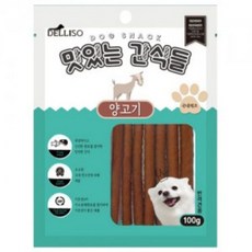 행복하우스 3개맛있는간식들 양고기져키 100g 332597, 3개
