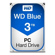 (Western Digital BLUE HDD 3TB WD30EZRZ (3.5HDD/ SATA3/ 5400rpm/ 64MB/ PMR), 단일 저장용량, 단일 모델명/품번