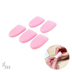 초록마켓 젤네일 쏙오프 클립 미끄럼방지, 블랙, 1개