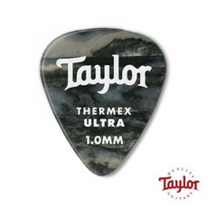 테일러기타 프리미엄 351 Thermex 기타 피크 6개 팩 Black Onyx 6-Pack