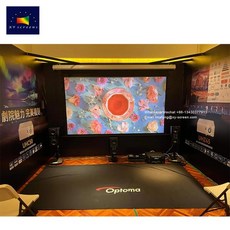 곡선형 다리미 전동 프로젝션 스크린 XY ALR 1.5 JVC/DLP 홈 시어터, 01 CHINA, 04 110 인치