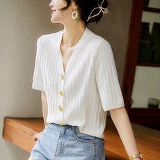 여성여름니트가디건