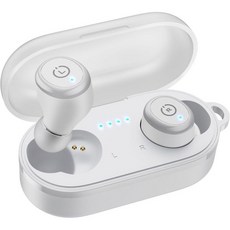 TOZO T10 무선 이어폰 헤드폰 2024 인체공학적 버전 블루투스 5.3 IPX8 방수 사운드 인이어 헤드셋, 1개, 기본