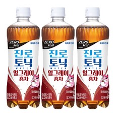 하이트진로 진로 토닉워터 홍차 600ml x 20et, 20개