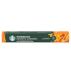 STARBUCKS 星巴克 Nespresso咖啡機適用咖啡膠囊 柔滑焦糖風味, 5.1g, 10顆, 1盒