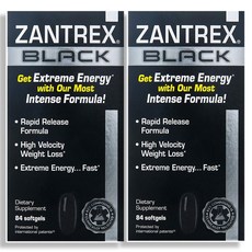 졸러 잔트렉스 블랙 zantrexblack 84소프트젤 2개