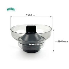 밀크포머 우유거품기 호환부품 반자동 커피 머신 부품 콩 거치대 뚜껑 블로우 실리콘 Breville 450 870 878 876 880 890 교체, Bean bin, 1개