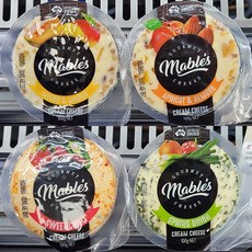 MABLES 마블스 크림 치즈 100g (1.메론&망고 2.살구&아몬드 3.스위트 칠리 4.스프링 어니언 / 4종 택1) / 호주, 1개 - 마블크림