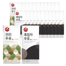 서울우유 귀리우유12개+흑임자12개(190ml) 총24개