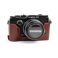 일본직발송 2. KOOWL 대응 OLYMPUS 올림푸스 PEN PEN-F PENF PEN F 카메라 가방 카메라 케이스 가죽 KOOW