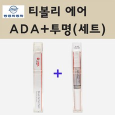 쌍용 티볼리에어 ADA 플래티넘그레이 붓펜 페인트 + 투명붓펜 8ml - 티볼리붓펜