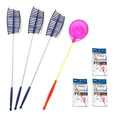 SUNFINE 3人家庭冰釣竿 3支+冰釣浮漂 3個+釣魚網 1個組, 混色, 釣竿 3支+魚鉤 3個+撈魚網