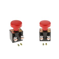 Royalways2x 250A 전기 지게차 비상 정지 스위치 12V 스위치 비상 전원